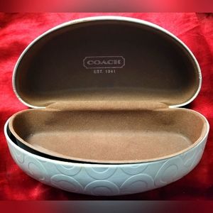 Coach eyeglass case